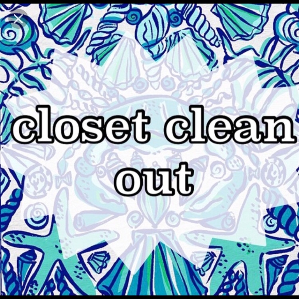 CLOSET CLEAN OUT!